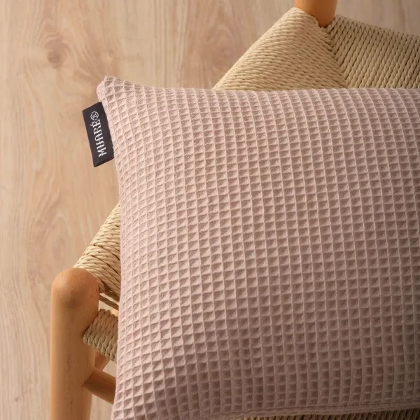 Cushion cover Belum Waffle Pink 50 x 50 cm