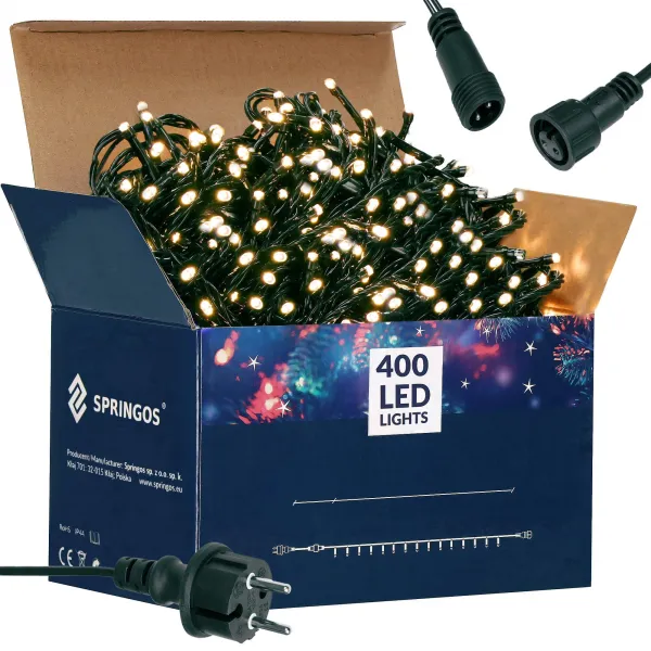 Christmas Lights Springos CL0400, 400 LEDs