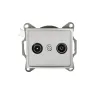 Radio/TV terminal wall socket DOMO