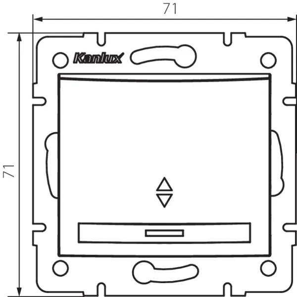 Staircase LED switch DOMO