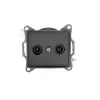 Radio/TV loop-through wall socket DOMO