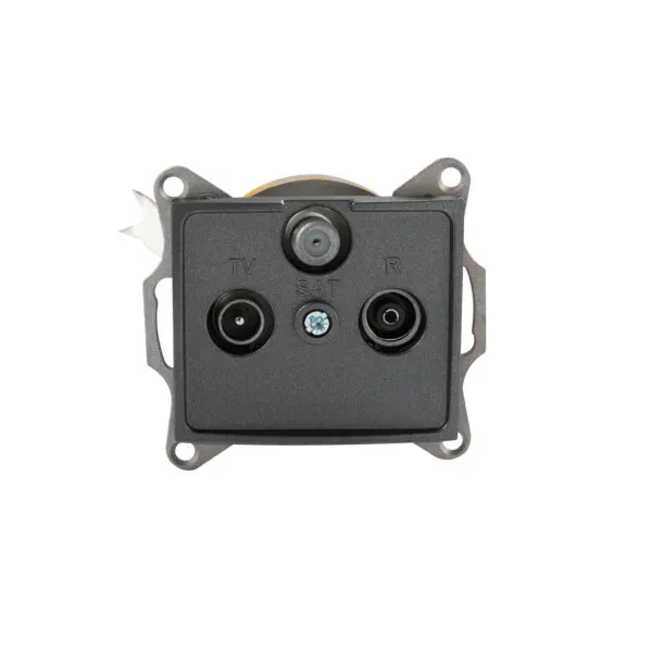 Radio/TV/SAT terminal wall socket DOMO