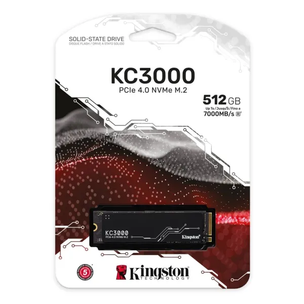 Kovalevy Kingston KC3000 512 GB SSD