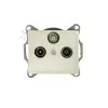 Radio/TV/SAT terminal wall socket DOMO