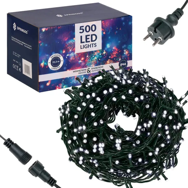 Ziemassvētku lampiņas Springos CL0525