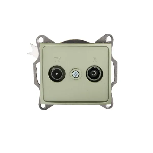 Radio/TV terminal wall socket DOMO