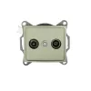 Radio/TV terminal wall socket DOMO