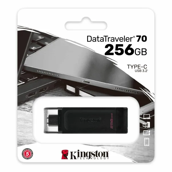 USB atmintukas Kingston DT70/256GB