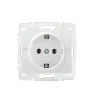 Schuko single power socket LOGI