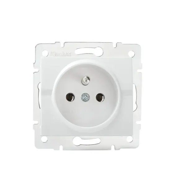 Type E single power socket LOGI