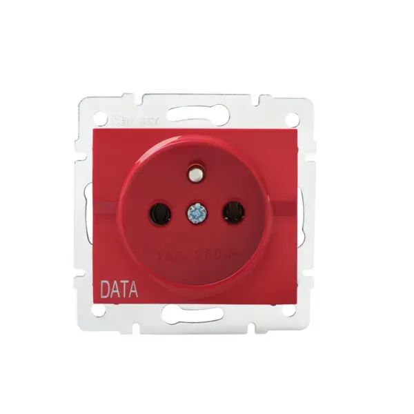 Type E single power socket (DATA) LOGI