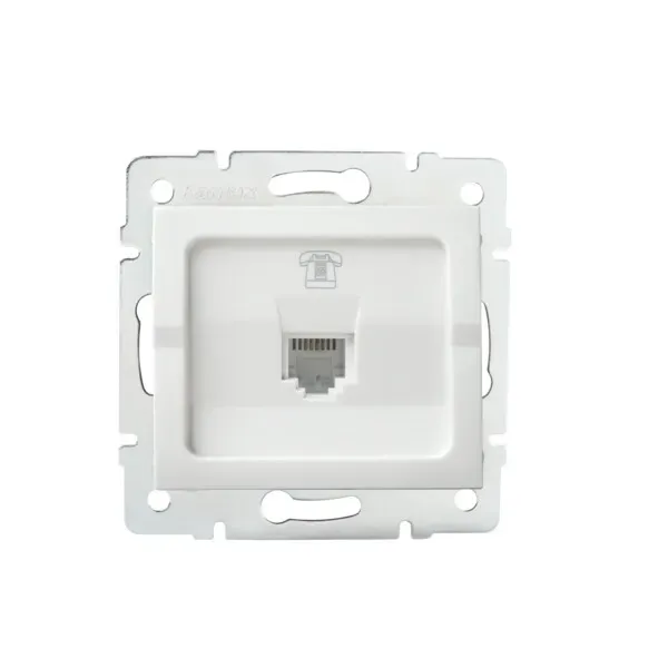 Numeric Telephone Socket Outlet (RJ11) -1 Gang LOGI