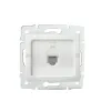 Single computer socket (RJ45Cat 5e Jack) LOGI