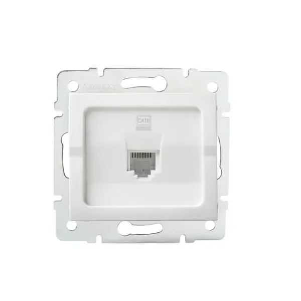 Single computer socket (RJ45Cat 6 Jack) LOGI