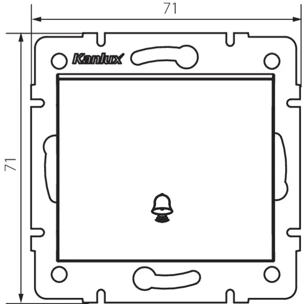 Bell push switch LOGI