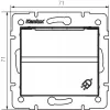 Type E power socket, IP44 LOGI