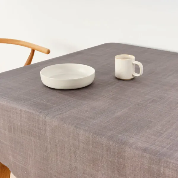 Скатерть из смолы, устойчивая к пятнам Belum Liso Темно-серый 100 x 150 cm