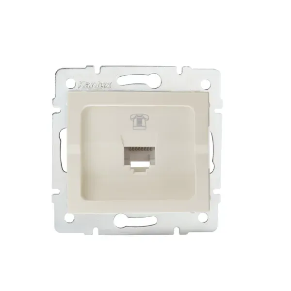 Numeric Telephone Socket Outlet (RJ11) -1 Gang LOGI