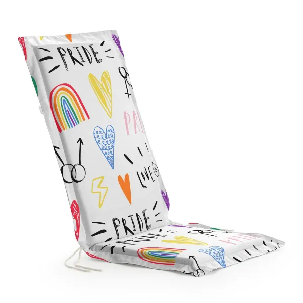 Подушка для стула Belum Pride 5 Разноцветный 48 x 5 x 90 cm 53 x 4 x 101 cm