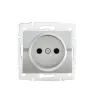 Socket Outlet Without Earth - FireProof Plastic LOGI