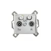 Double Satellite Socket (SAT-SAT-TV-R) End of Line LOGI