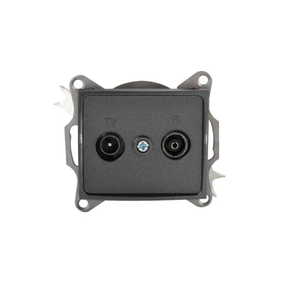 Radio/TV terminal wall socket LOGI