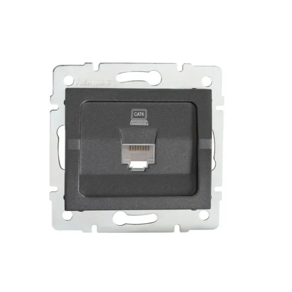 Single computer socket (RJ45Cat 6 Jack) LOGI