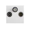 Radio/TV/SAT terminal wall socket BIURO