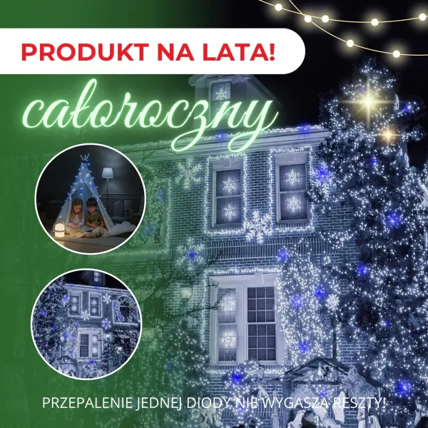 Ziemassvētku lampiņas Springos CL0529, FLASH 500 LED