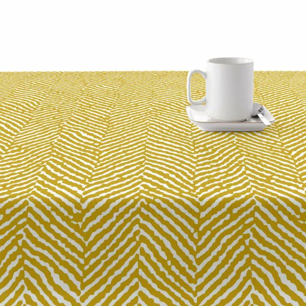 Stain-proof tablecloth Belum Alejandria Mustard 250 x 150 cm