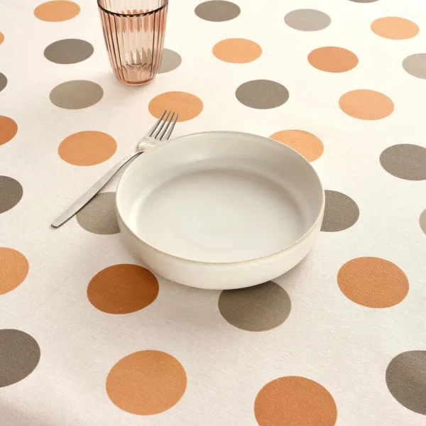 Dėmėms atspari staltiesė Belum 0120-309 Spalvotas 150 x 150 cm Apskritimai