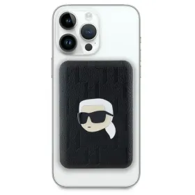 Karl Lagerfeld Karl Head Pin MagSafe - Wireless Power Bank 5000 mAh 15W (black)