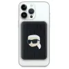Karl Lagerfeld Karl Head Pin MagSafe - Wireless Power Bank 5000 mAh 15W (black)