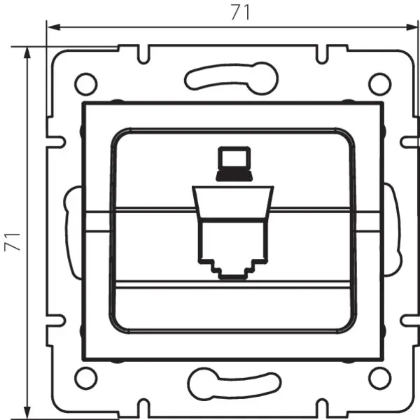 RJ45 adaptor LOGI