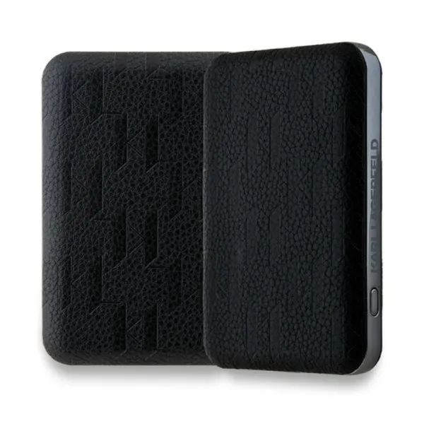 Karl Lagerfeld Karl Head Pin MagSafe - Wireless Power Bank 5000 mAh 15W (black)