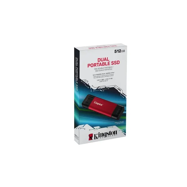 External Hard Drive Kingston SPSD/512GB Black 512 GB SSD