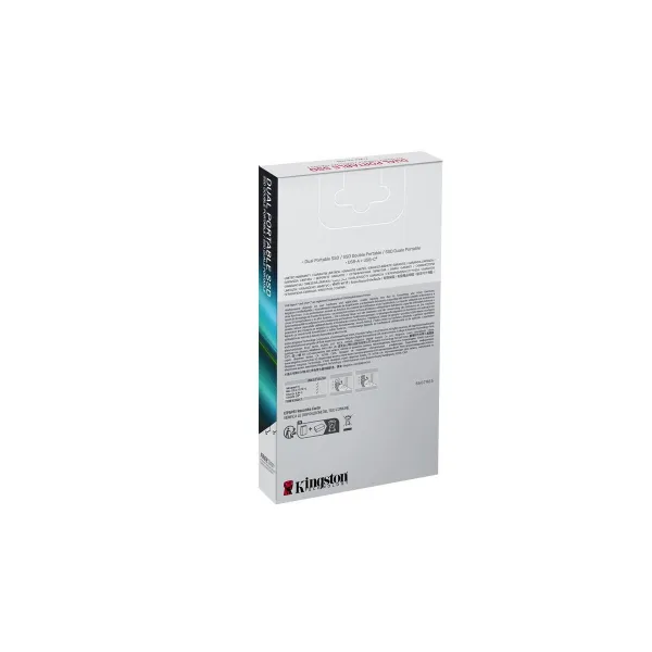 External Hard Drive Kingston SPSD/2TB Black 2 TB SSD