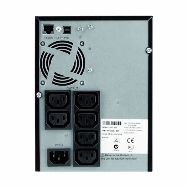 Uninterruptible Power Supply System Interactive UPS Eaton 5SC750I 525 W