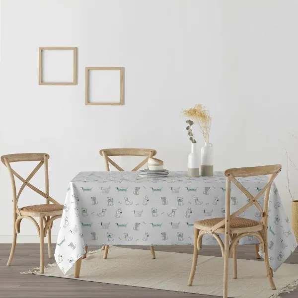 Dėmėms atspari staltiesė Belum Huali Spalvotas 100 x 150 cm