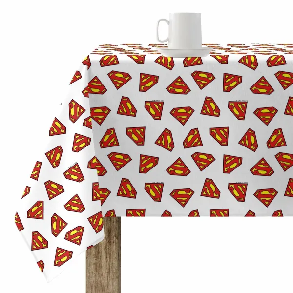 Traipiem izturīgs galdauts Belum Superman Balts 200 x 150 cm Superman