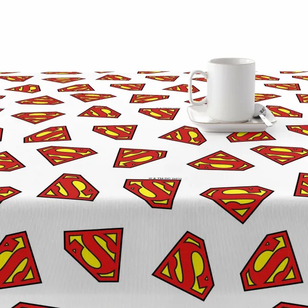 Traipiem izturīgs galdauts Belum Superman Balts 200 x 150 cm Superman