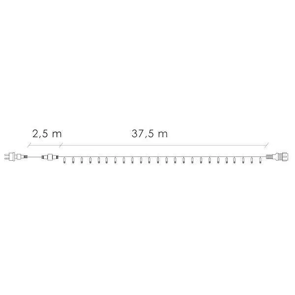 Рождественские огни Springos CL4093 37,5 м