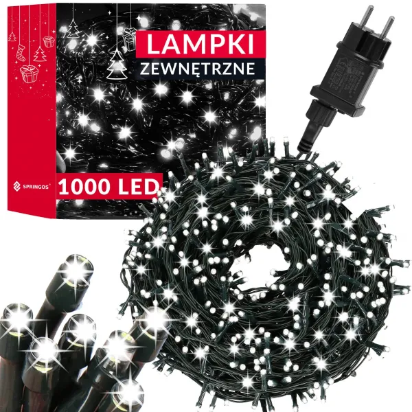 Christmas lights Springos CL1000 1000 Led 50 m
