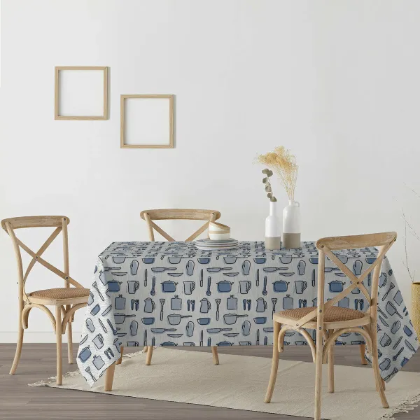 Tahroja estävä pöytäliina Belum 0400-60 Monivärinen 300 x 150 cm