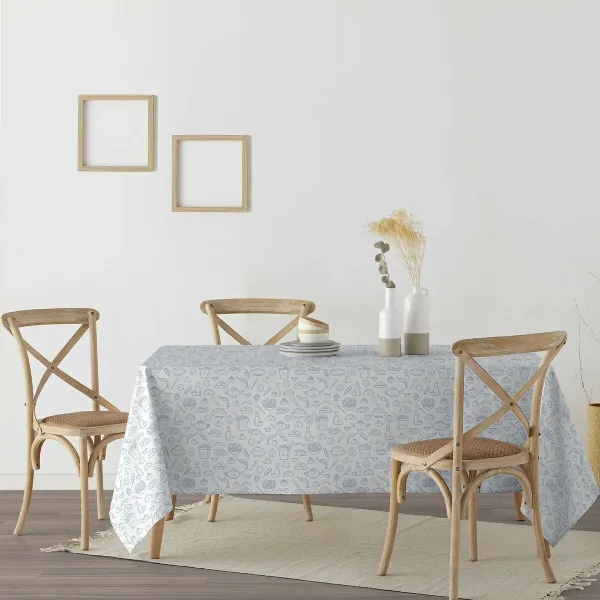 Traipiem izturīgs sveķu galdauts Belum 0400-61 Daudzkrāsains 150 x 150 cm