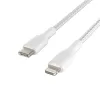 USB-C - Lightning kabelis Belkin CAA004BT1MWH Balta 1 m