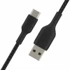 USB A - USB C kabelis Belkin CAB002BT1MBK Juoda 1 m