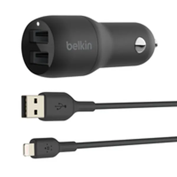 Auto Lādētājs Belkin Boost Charge Melns
