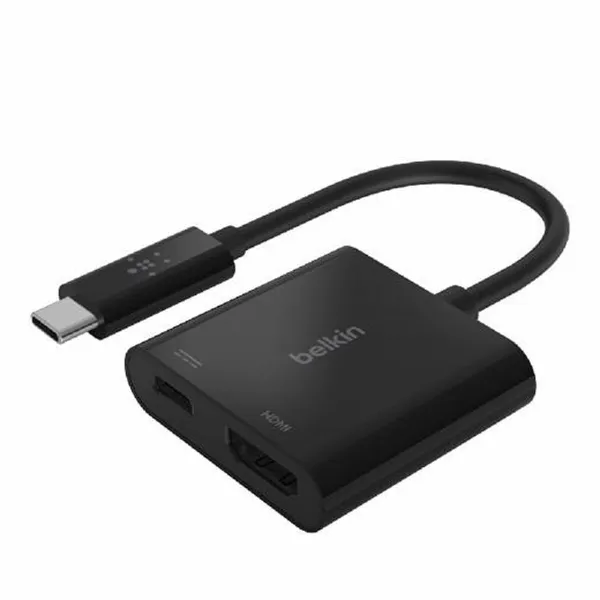 USB C - HDMI Adapteri Belkin AVC002btBK Musta