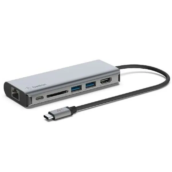USB-jaotur Belkin AVC008BTSGY Hõbedane